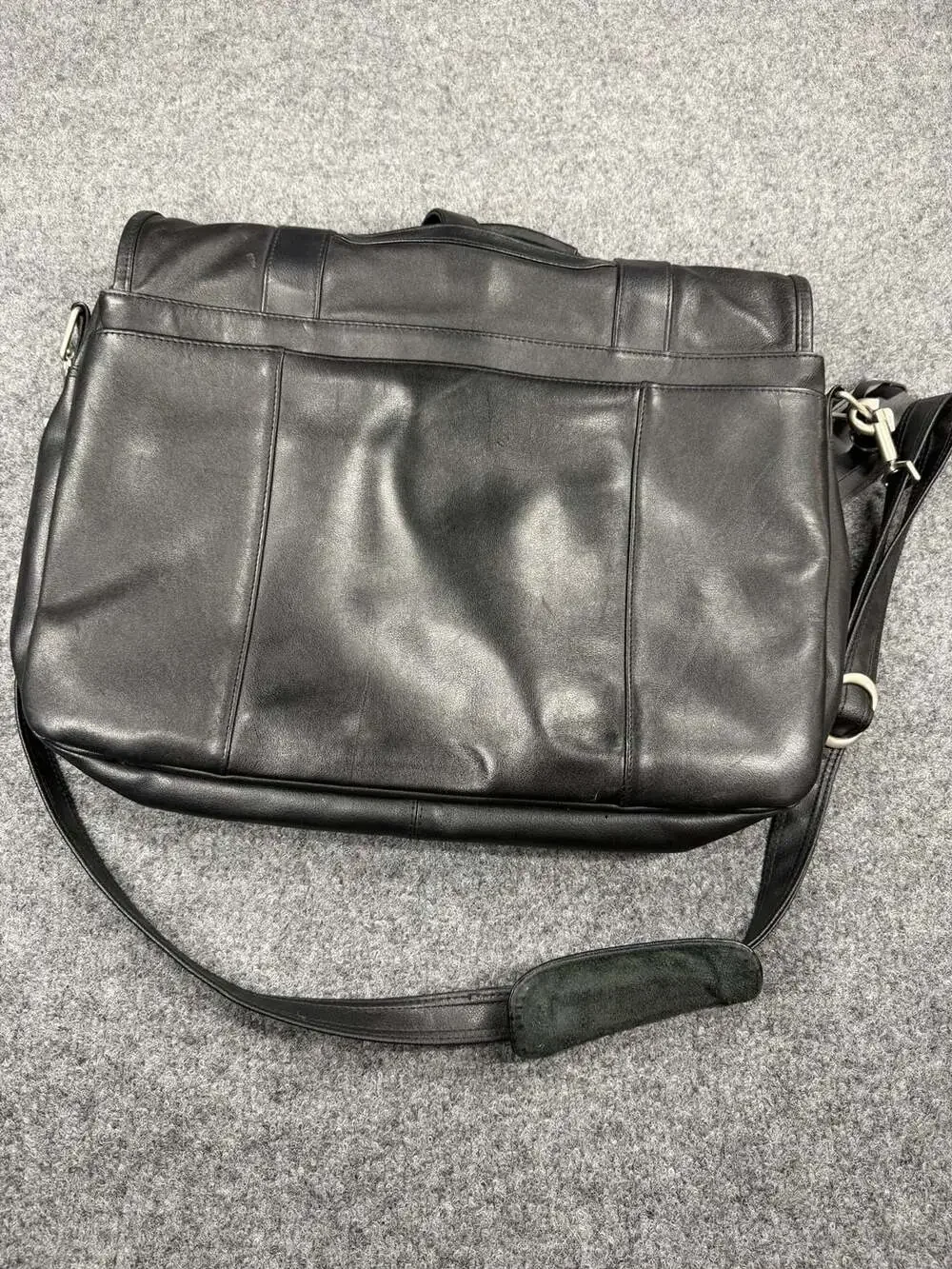 Enro Jaguar Handcrafted Leather Laptop Briefcase Messenger Bag